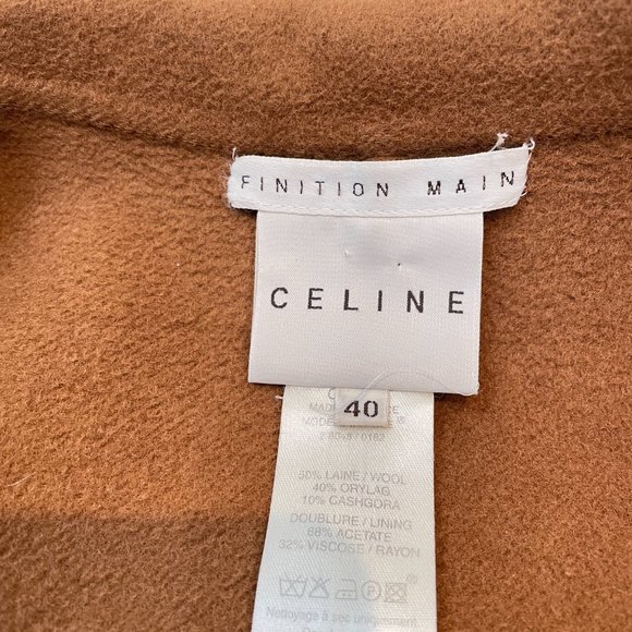 Celine Brown Long Coat - Picture 11 of 16
